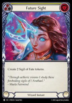 Future Sight (Yellow) (Regular) - Compendium Of Rathe (Common) [PEN-118]