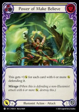 Power of Make Believe (Yellow) (Regular) - Compendium Of Rathe (Common) [PEN-131] Hoofdafbeelding