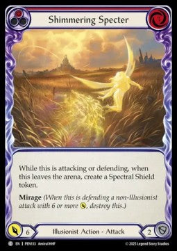 Shimmering Specter (Red) (Regular) - Compendium Of Rathe (Common) [PEN-133]