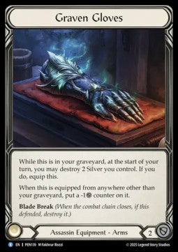 Graven Gloves (Regular) - Compendium Of Rathe (Rare) [PEN-139] Hoofdafbeelding