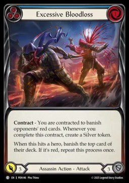Excessive Bloodloss (Blue) (Regular) - Compendium Of Rathe (Common) [PEN-146] Hoofdafbeelding