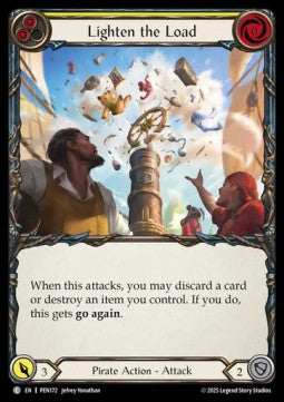 Lighten the Load (Yellow) (Regular) - Compendium Of Rathe (Common) [PEN-172] Hoofdafbeelding