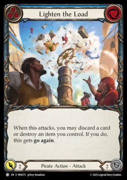 Lighten the Load (Blue) (Regular) - Compendium Of Rathe (Common) [PEN-173]