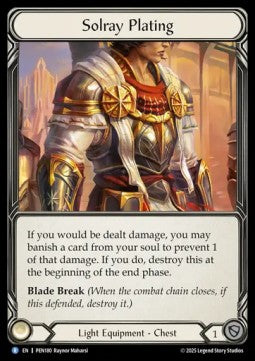 Solray Plating (Regular) - Compendium Of Rathe (Rare) [PEN-180]