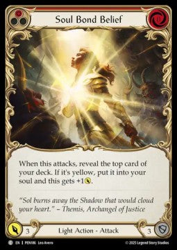 Soul Bond Belief (Red) (Regular) - Compendium Of Rathe (Common) [PEN-186] Hoofdafbeelding