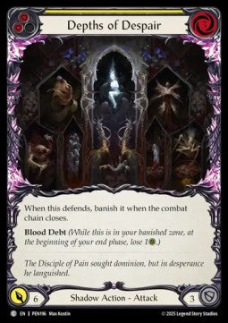 Depths of Despair (Yellow) (Regular) - Compendium Of Rathe (Common) [PEN-196]