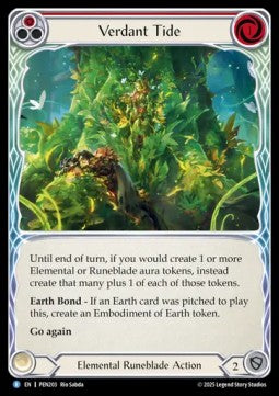 Verdant Tide (Regular) - Compendium Of Rathe (Rare) [PEN-203] Hoofdafbeelding
