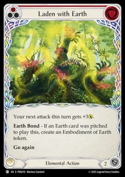 Laden with Earth (Regular) - Compendium Of Rathe (Common) [PEN-210] Hoofdafbeelding