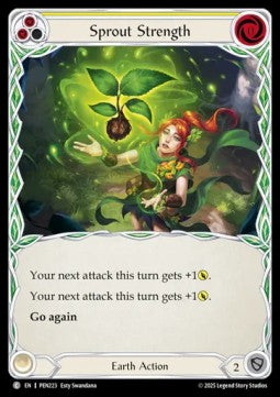 Sprout Strength (Yellow) (Regular) - Compendium Of Rathe (Common) [PEN-223] Hoofdafbeelding