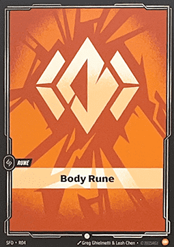 Body Rune (V.1 - Common) - Spiritforged (Common) [SFD-R04] Hauptbild
