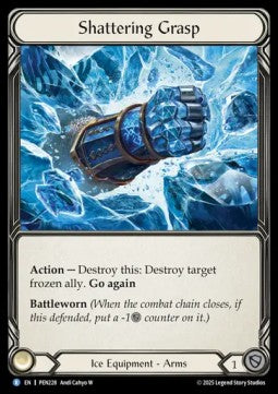 Shattering Grasp (Regular) - Compendium Of Rathe (Rare) [PEN-228] Hoofdafbeelding