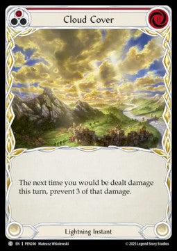 Cloud Cover (Red) (Regular) - Compendium Of Rathe (Common) [PEN-246] Hoofdafbeelding