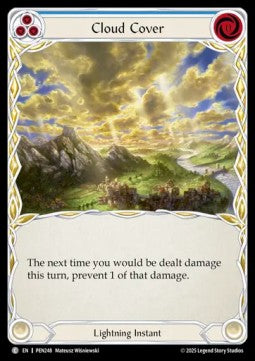 Cloud Cover (Blue) (Regular) - Compendium Of Rathe (Common) [PEN-248] Hoofdafbeelding