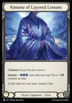 Kimono of Layered Lessons (Regular) - Compendium Of Rathe (Rare) [PEN-266] Hoofdafbeelding