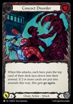 Concoct Disorder (Red) (Regular) - Compendium Of Rathe (Common) [PEN-279] Hoofdafbeelding