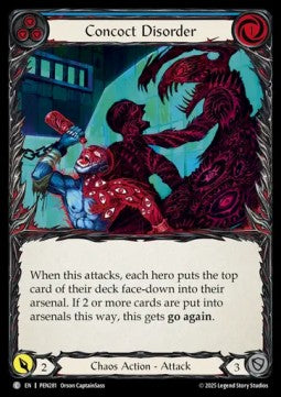 Concoct Disorder (Blue) (Regular) - Compendium Of Rathe (Common) [PEN-281] Main image