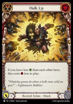 Hulk Up (Red) (Regular) - Compendium Of Rathe (Common) [PEN-291] Hoofdafbeelding