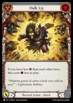 Hulk Up (Blue) (Regular) - Compendium Of Rathe (Common) [PEN-293] Hoofdafbeelding