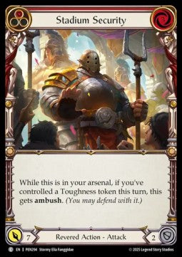 Stadium Security (Red) (Regular) - Compendium Of Rathe (Common) [PEN-294] Hoofdafbeelding