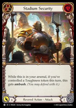 Stadium Security (Yellow) (Regular) - Compendium Of Rathe (Common) [PEN-295] Hoofdafbeelding