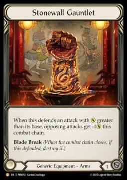 Stonewall Gauntlet (Regular) - Compendium Of Rathe (Legendary) [PEN-312] Hauptbild
