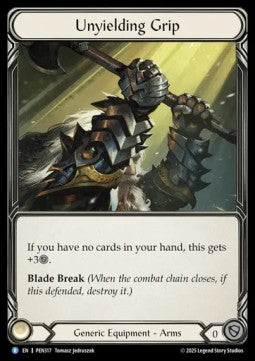 Unyielding Grip (Regular) - Compendium Of Rathe (Rare) [PEN-317]