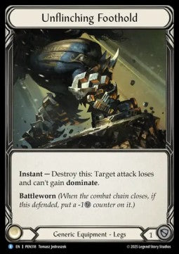 Unflinching Foothold (Regular) - Compendium Of Rathe (Rare) [PEN-318] Hauptbild