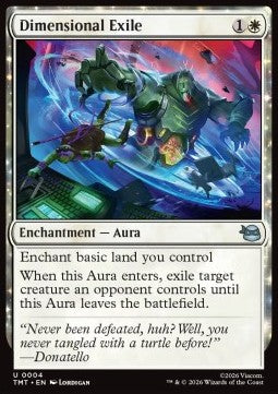 Dimensional Exile - Teenage Mutant Ninja Turtles (Uncommon) [TMT-4] Main image