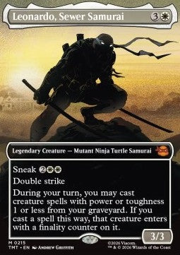 Leonardo, Sewer Samurai (V.1) - Teenage Mutant Ninja Turtles: Extras (Mythic) [XTMT-215] Imagen principal del producto
