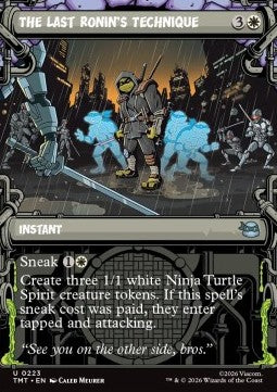 The Last Ronin's Technique - Teenage Mutant Ninja Turtles: Extras (Uncommon) [XTMT-223] Imagen principal del producto