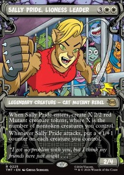 Sally Pride, Lioness Leader - Teenage Mutant Ninja Turtles: Extras (Rare) [XTMT-225] Hauptbild