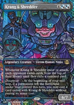 Krang & Shredder (V.1) - Teenage Mutant Ninja Turtles: Extras (Rare) [XTMT-201] Immagine principale del prodotto