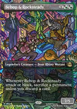 Bebop & Rocksteady (V.1) - Teenage Mutant Ninja Turtles: Extras (Rare) [XTMT-204] Hauptbild