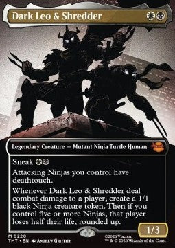 Dark Leo & Shredder (V.1) - Teenage Mutant Ninja Turtles: Extras (Mythic) [XTMT-220] Hauptbild