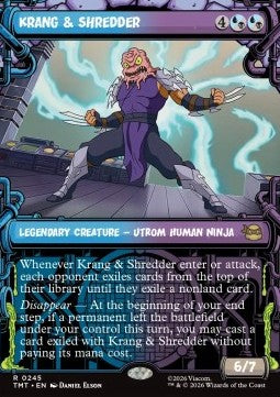 Krang & Shredder (V.2) - Teenage Mutant Ninja Turtles: Extras (Rare) [XTMT-245] Immagine principale del prodotto