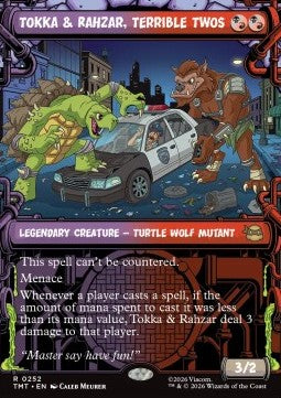 Tokka & Rahzar, Terrible Twos - Teenage Mutant Ninja Turtles: Extras (Rare) [XTMT-252] Hauptbild