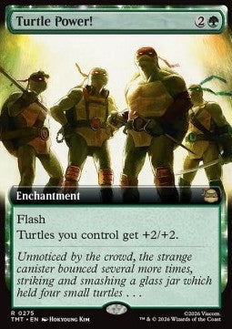 Turtle Power! - Teenage Mutant Ninja Turtles: Extras (Rare) [XTMT-275] Imagen principal del producto