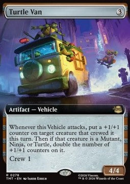 Turtle Van - Teenage Mutant Ninja Turtles: Extras (Rare) [XTMT-278] Imagen principal del producto
