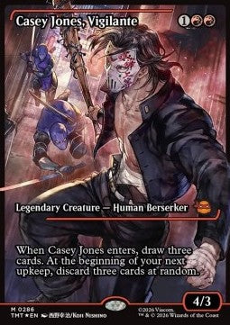 Casey Jones, Vigilante (V.2) - Teenage Mutant Ninja Turtles: Extras (Mythic) [XTMT-286] Immagine principale del prodotto