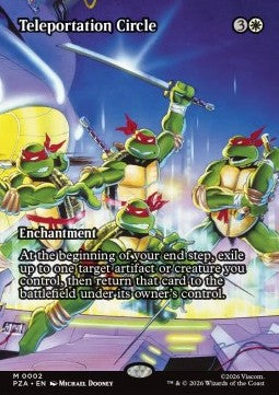 Teleportation Circle - Teenage Mutant Ninja Turtles: Source Material Cards (Mythic) [PZA-2] Hauptbild