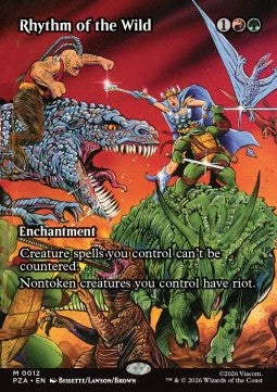 Rhythm of the Wild - Teenage Mutant Ninja Turtles: Source Material Cards (Mythic) [PZA-12] Immagine principale del prodotto