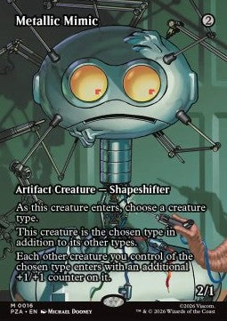 Metallic Mimic - Teenage Mutant Ninja Turtles: Source Material Cards (Mythic) [PZA-16] Immagine principale del prodotto