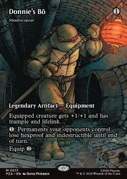 Shadowspear - Teenage Mutant Ninja Turtles: Source Material Cards (Mythic) [PZA-17] Image principale du produit