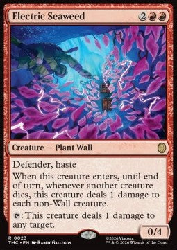 Electric Seaweed - Commander: Teenage Mutant Ninja Turtles (Rare) [TMC-23] Hauptbild