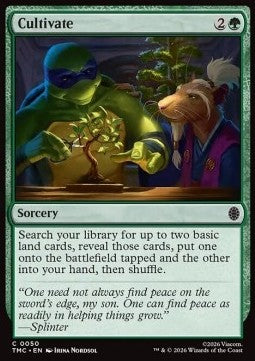 Cultivate - Commander: Teenage Mutant Ninja Turtles (Common) [TMC-50] Hauptbild