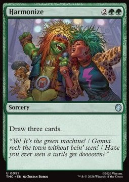 Harmonize - Commander: Teenage Mutant Ninja Turtles (Uncommon) [TMC-51] Hauptbild