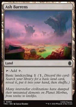 Ash Barrens - Commander: Teenage Mutant Ninja Turtles (Common) [TMC-60] Hauptbild