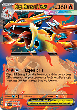 Mega Charizard Y ex - MEP Black Star Promos (Promo) [MEP-030] Hauptbild
