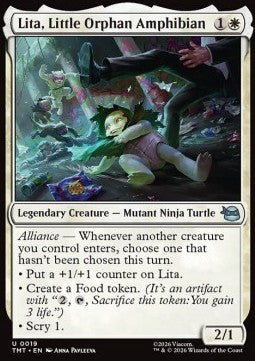 Lita, Little Orphan Amphibian - Teenage Mutant Ninja Turtles (Uncommon) [TMT-19] Imagen principal del producto