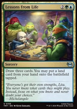Lessons from Life - Teenage Mutant Ninja Turtles (Uncommon) [TMT-155] Imagen principal del producto